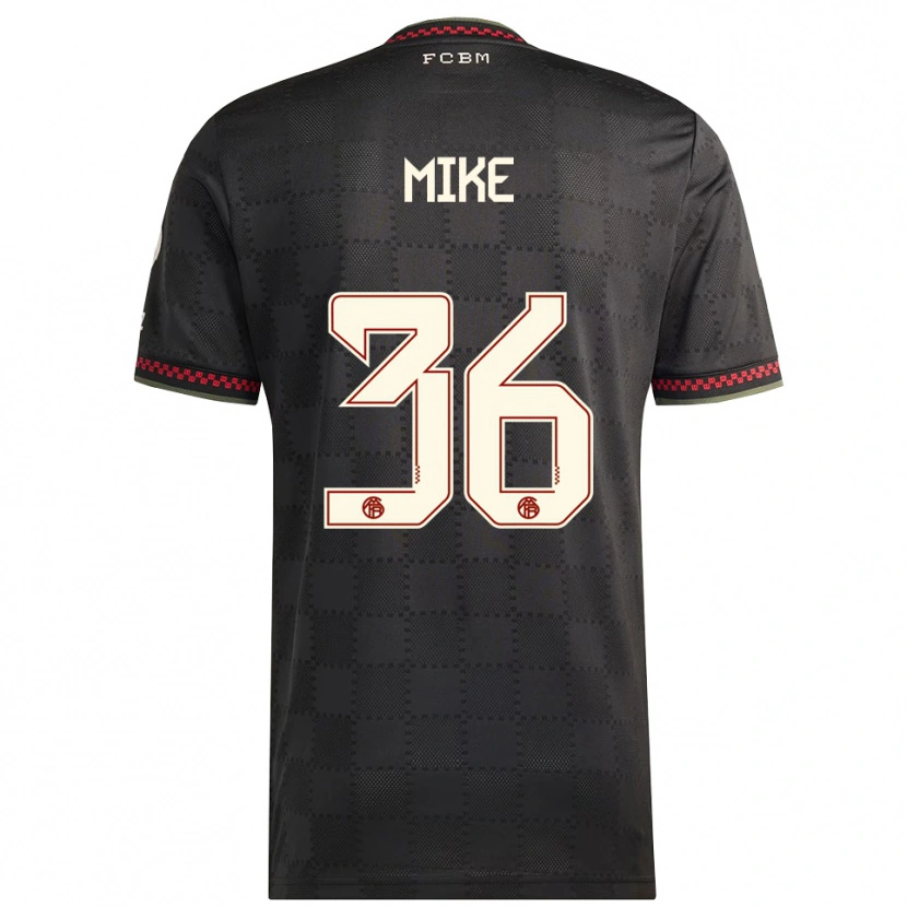 Danxen Herren Wisdom Mike #36 Schwarz Weiß Ausweichtrikot Trikot 2025/26 T-Shirt Österreich