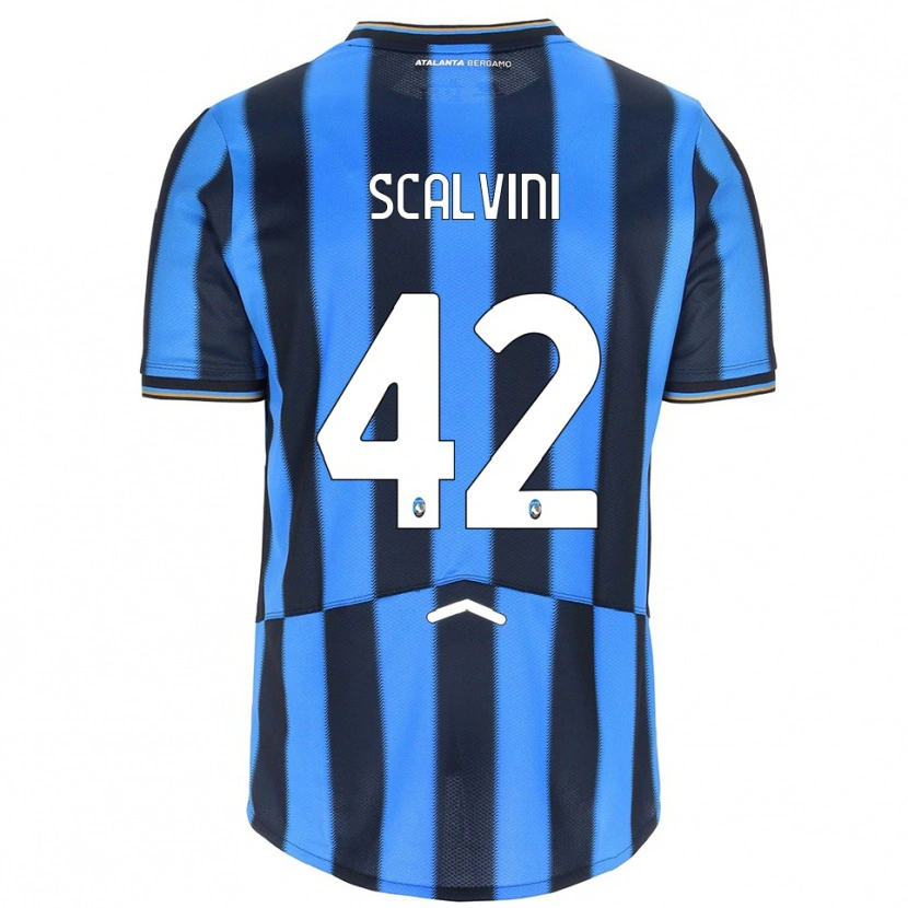 Danxen Damen Giorgio Scalvini #42 Himmelblau Schwarz Heimtrikot Trikot 2025/26 T-Shirt Österreich