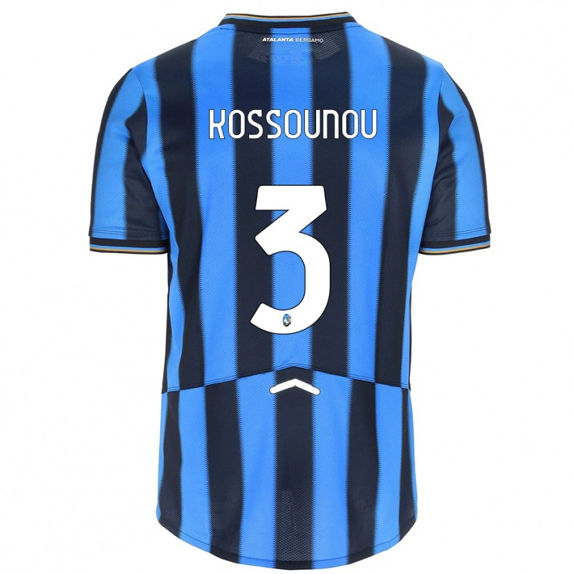 Danxen Damen Odilon Kossounou #3 Himmelblau Schwarz Heimtrikot Trikot 2025/26 T-Shirt Österreich