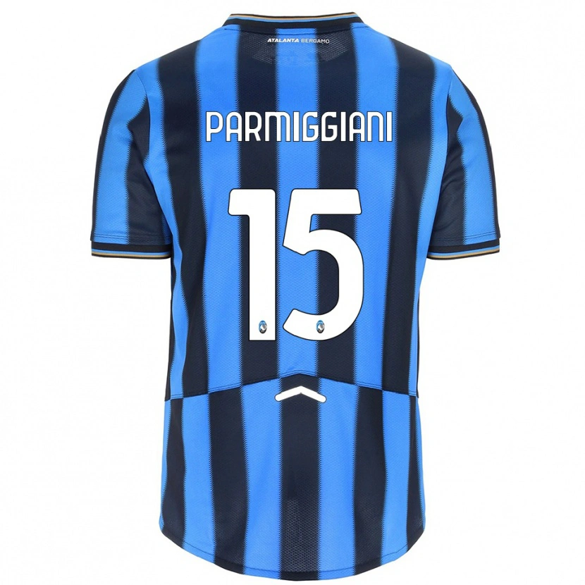 Danxen Damen Pietro Parmiggiani #15 Himmelblau Schwarz Heimtrikot Trikot 2025/26 T-Shirt Österreich