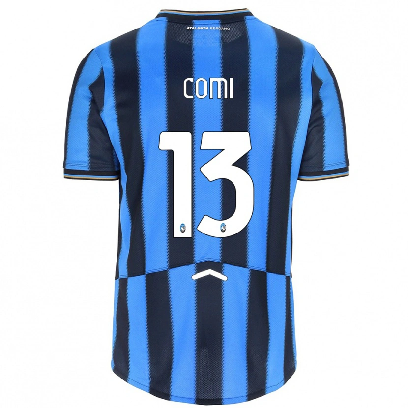 Danxen Damen Pietro Comi #13 Himmelblau Schwarz Heimtrikot Trikot 2025/26 T-Shirt Österreich