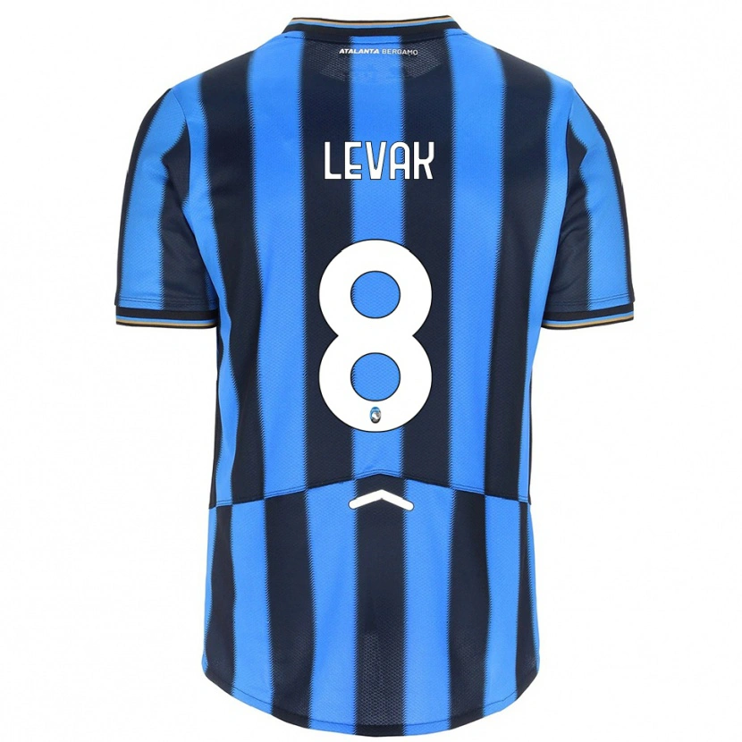 Danxen Damen Sergej Levak #8 Himmelblau Schwarz Heimtrikot Trikot 2025/26 T-Shirt Österreich