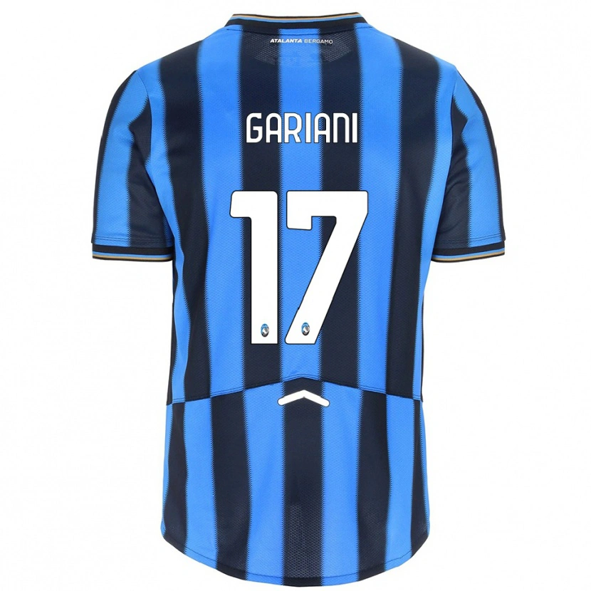 Danxen Damen Niccolò Gariani #17 Himmelblau Schwarz Heimtrikot Trikot 2025/26 T-Shirt Österreich