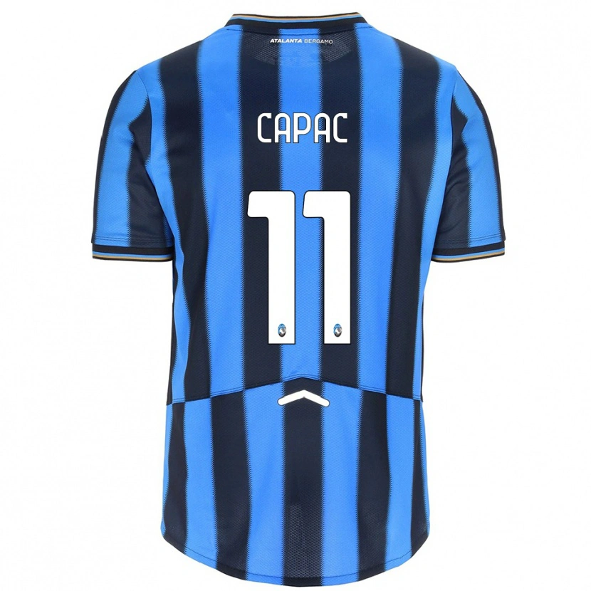 Danxen Damen Alexandru Capac #11 Himmelblau Schwarz Heimtrikot Trikot 2025/26 T-Shirt Österreich