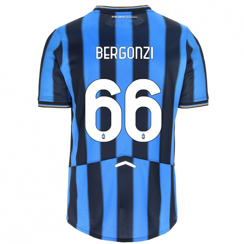 Danxen Damen Federico Bergonzi #66 Himmelblau Schwarz Heimtrikot Trikot 2025/26 T-Shirt Österreich