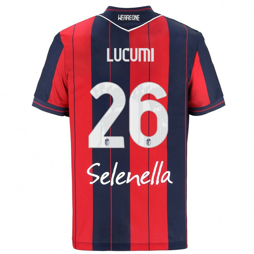 Danxen Damen Jhon Lucumí #26 Rot Marineblau Heimtrikot Trikot 2025/26 T-Shirt Österreich