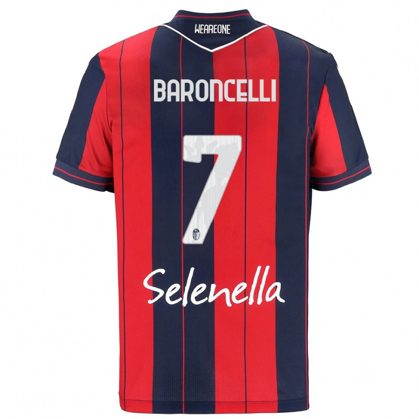 Danxen Damen Giulio Baroncelli #7 Rot Marineblau Heimtrikot Trikot 2025/26 T-Shirt Österreich
