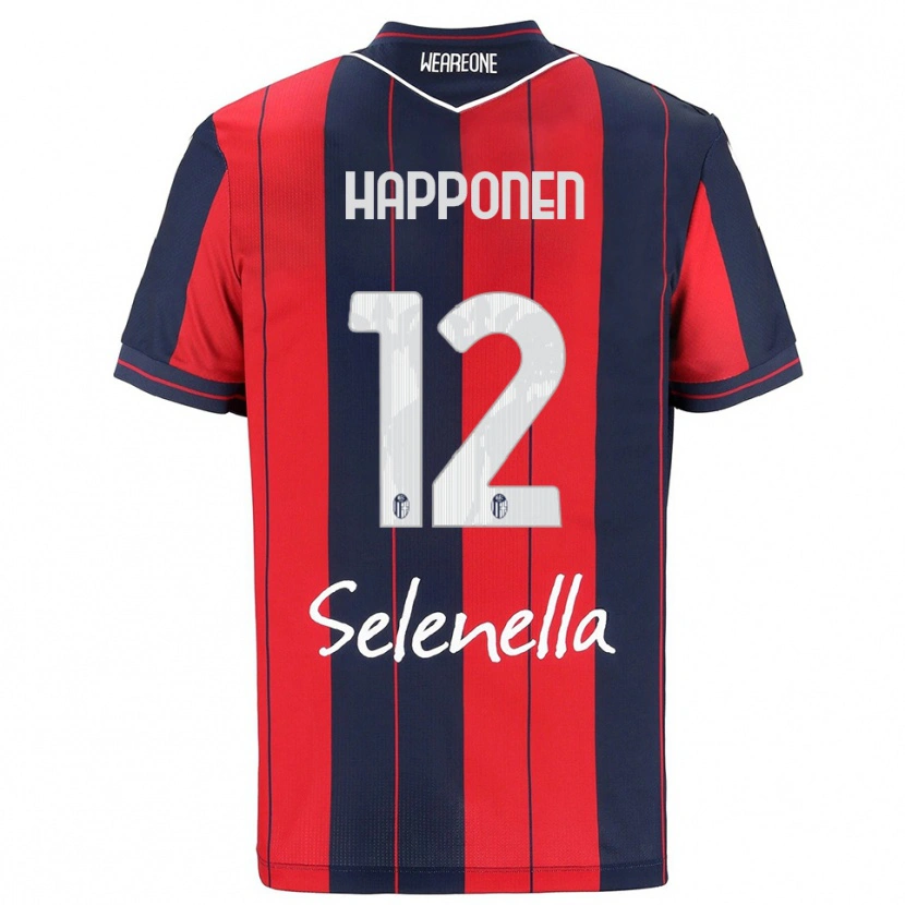 Danxen Damen Ukko Happonen #12 Rot Marineblau Heimtrikot Trikot 2025/26 T-Shirt Österreich