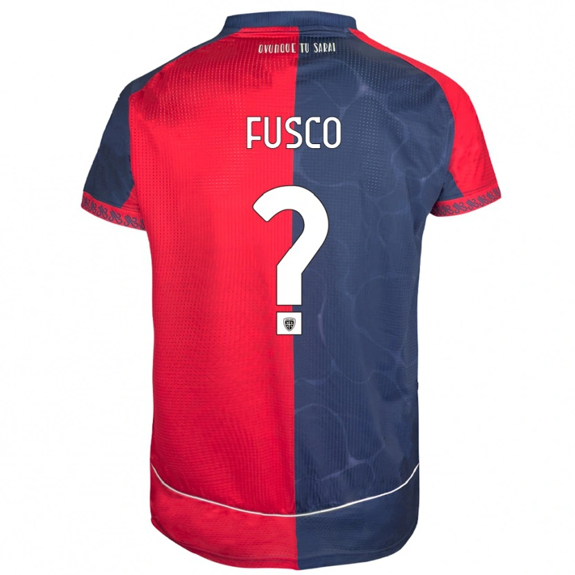 Danxen Damen Antonio Fusco #0 Rot Marineblau Heimtrikot Trikot 2025/26 T-Shirt Österreich