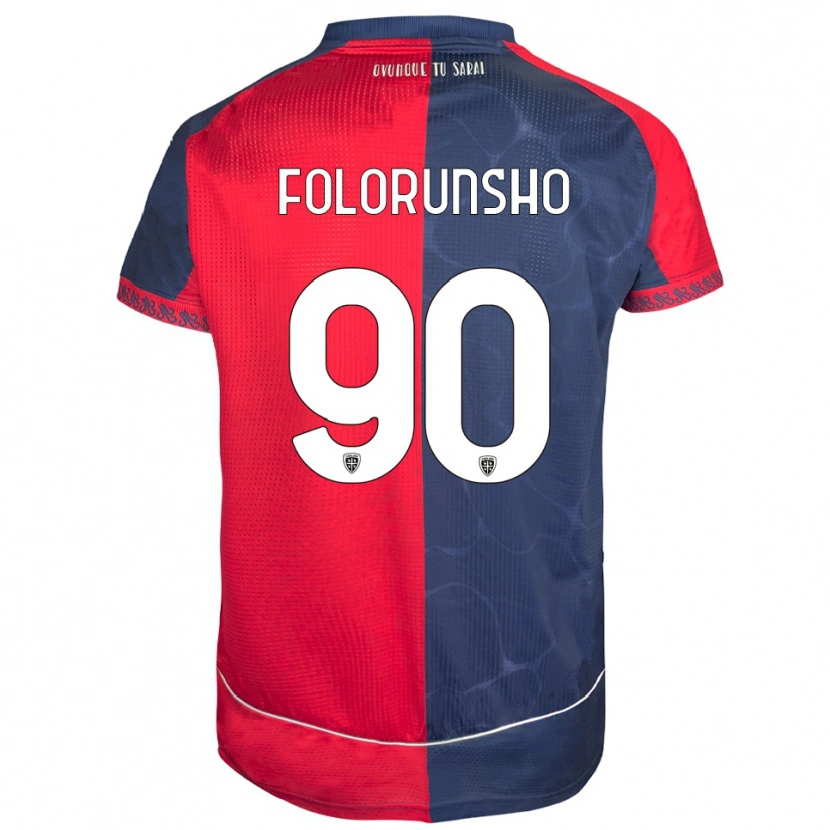 Danxen Damen Michael Folorunsho #90 Rot Marineblau Heimtrikot Trikot 2025/26 T-Shirt Österreich