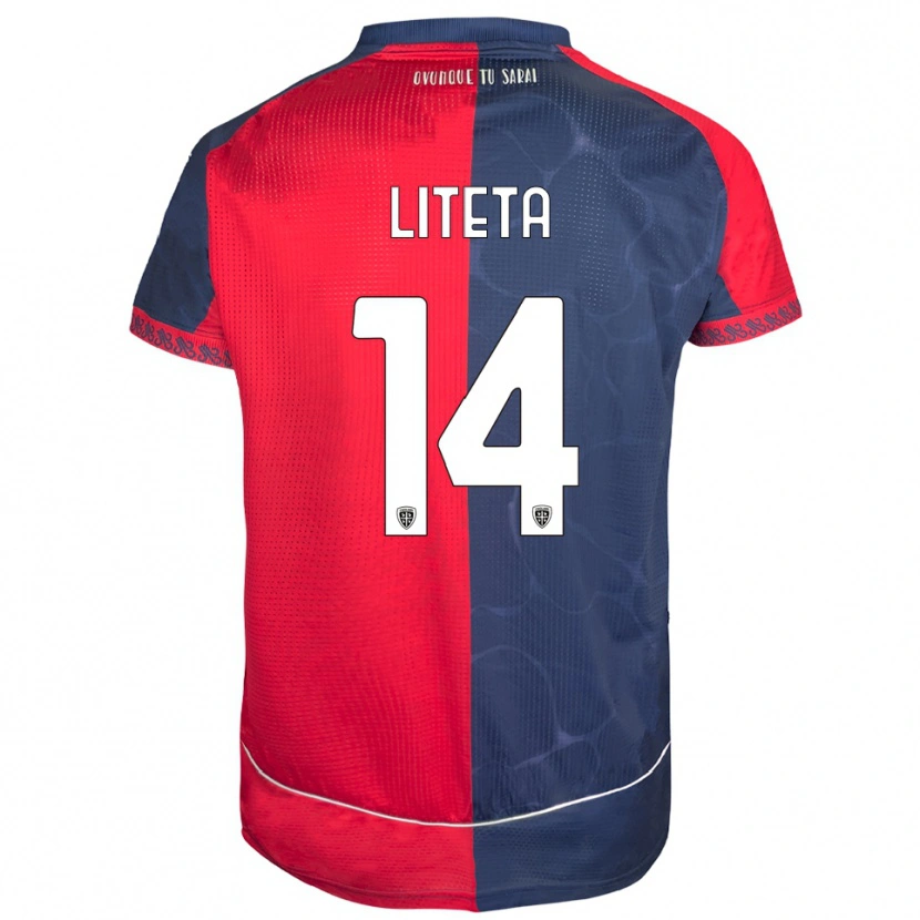 Danxen Damen Joseph Liteta #14 Rot Marineblau Heimtrikot Trikot 2025/26 T-Shirt Österreich