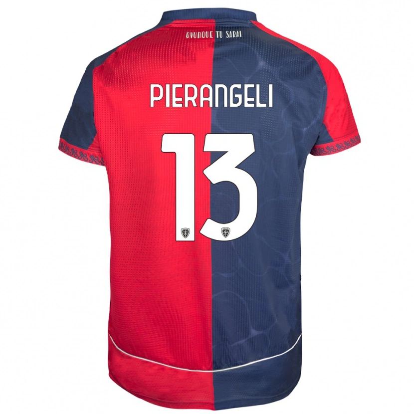 Danxen Damen Luis Pierangeli #13 Rot Marineblau Heimtrikot Trikot 2025/26 T-Shirt Österreich