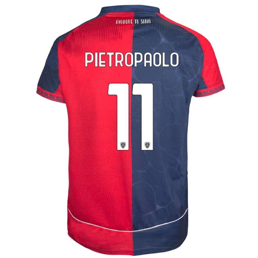 Danxen Damen Mario Pietropaolo #11 Rot Marineblau Heimtrikot Trikot 2025/26 T-Shirt Österreich