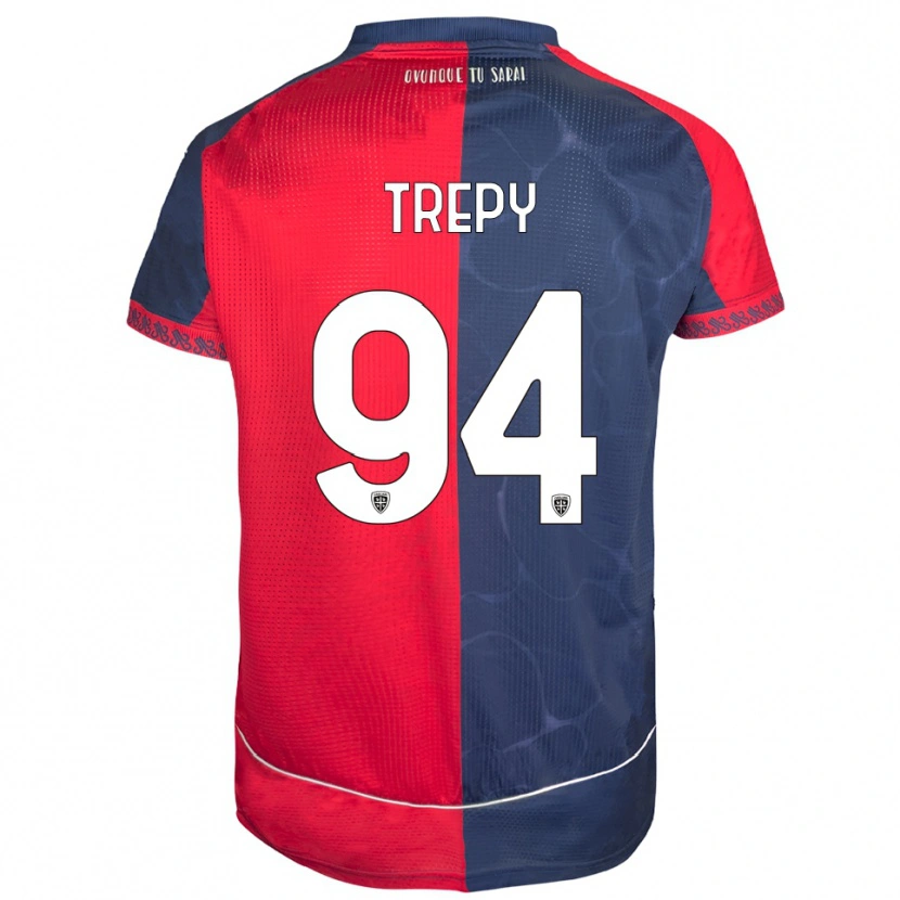 Danxen Damen Yael Trepy #94 Rot Marineblau Heimtrikot Trikot 2025/26 T-Shirt Österreich
