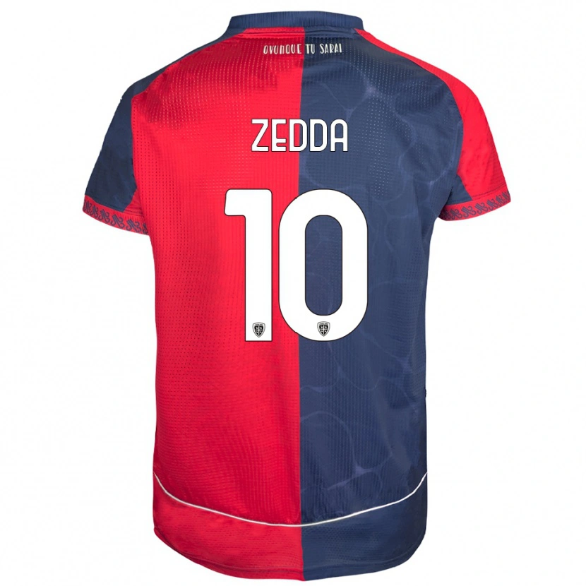 Danxen Damen Diego Zedda #10 Rot Marineblau Heimtrikot Trikot 2025/26 T-Shirt Österreich