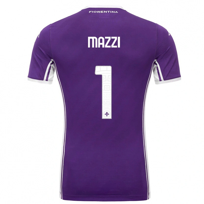 Danxen Damen Tommaso Mazzi #1 Lila Weiß Heimtrikot Trikot 2025/26 T-Shirt Österreich