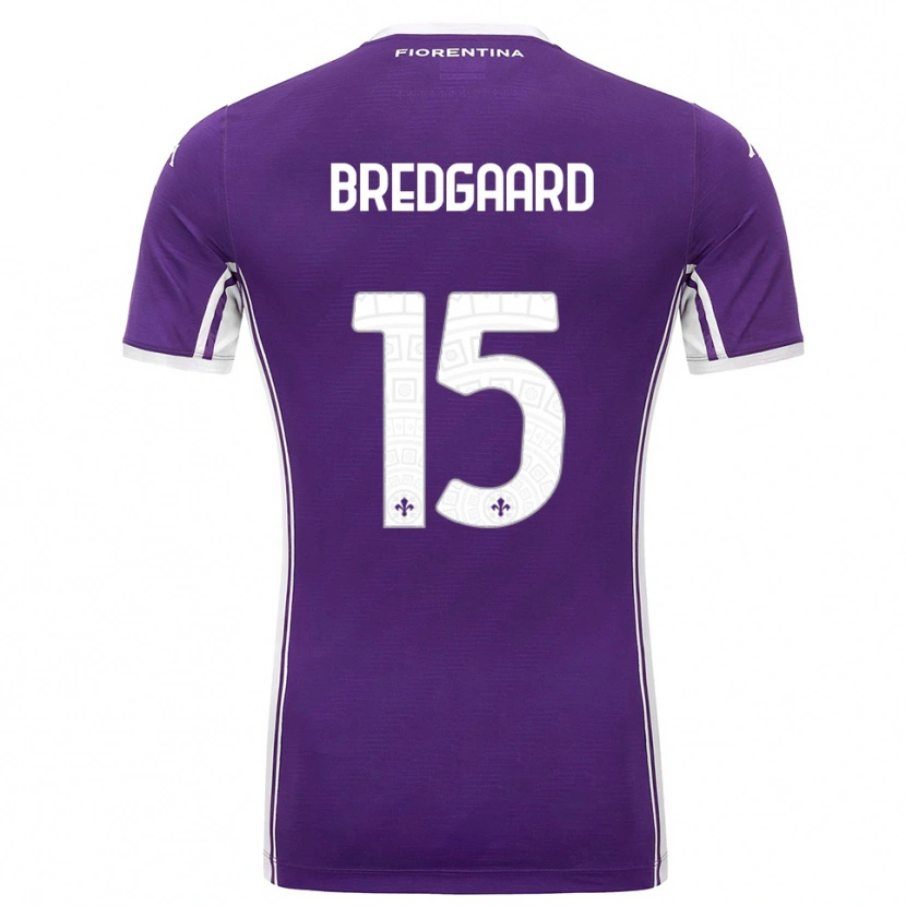 Danxen Damen Sofie Bredgaard #15 Lila Weiß Heimtrikot Trikot 2025/26 T-Shirt Österreich
