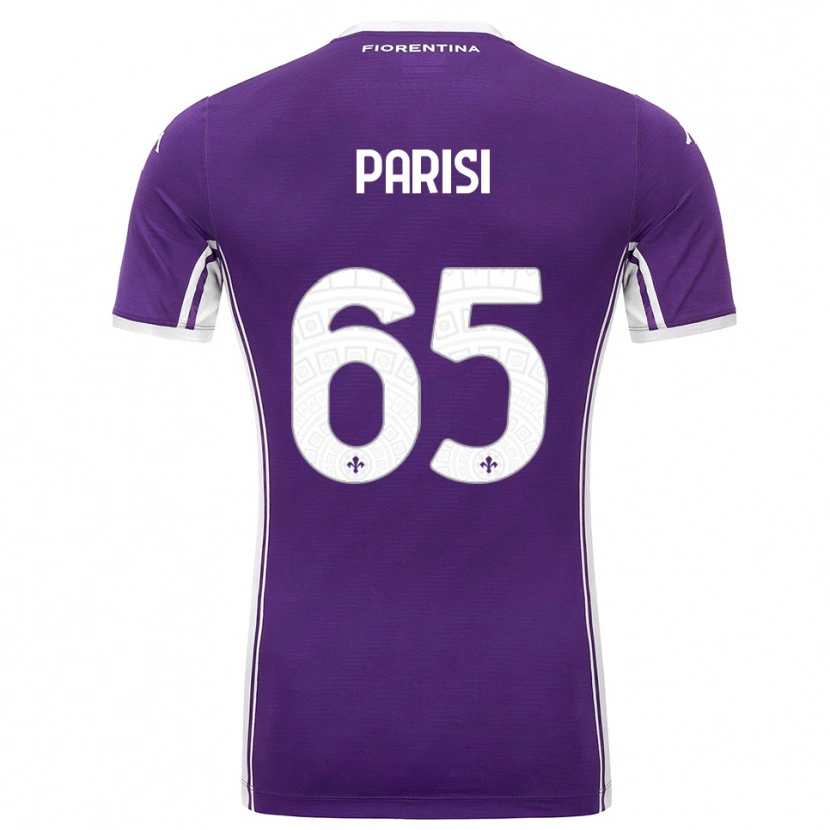 Danxen Damen Fabiano Parisi #65 Lila Weiß Heimtrikot Trikot 2025/26 T-Shirt Österreich