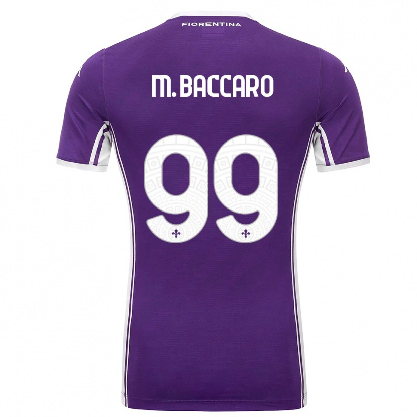 Danxen Damen Giulia Maria Baccaro #99 Lila Weiß Heimtrikot Trikot 2025/26 T-Shirt Österreich