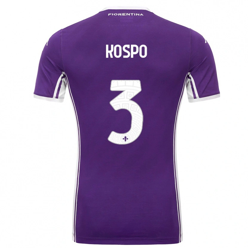 Danxen Damen Eman Kospo #3 Lila Weiß Heimtrikot Trikot 2025/26 T-Shirt Österreich