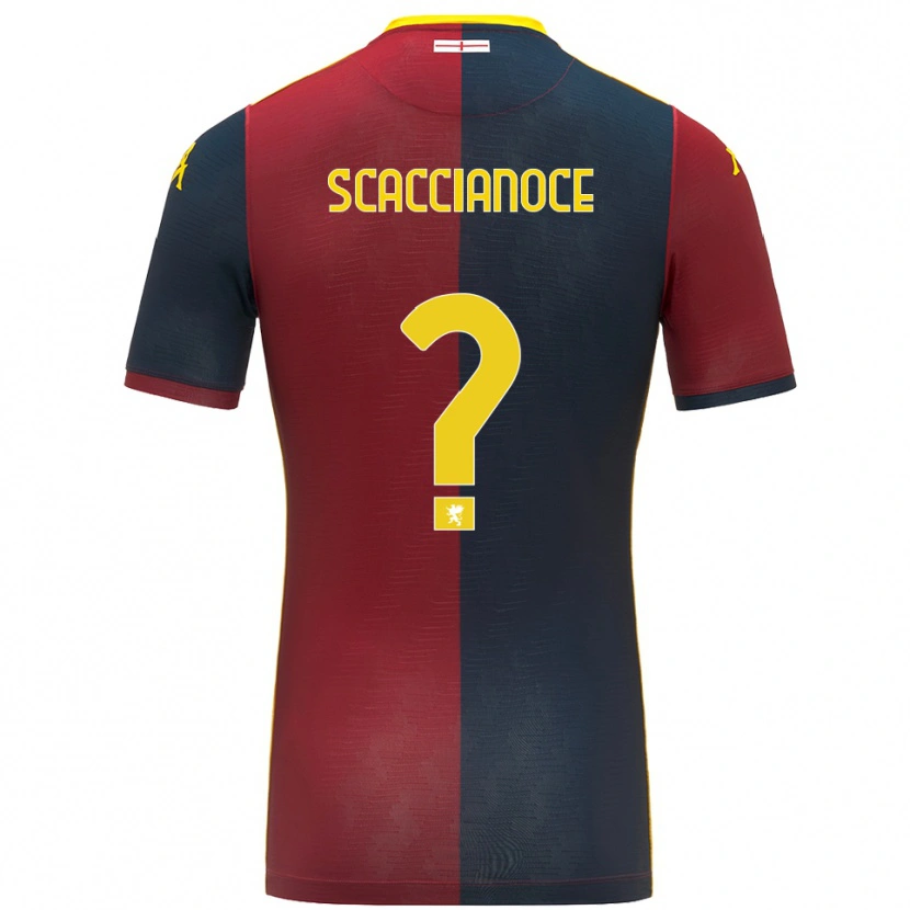 Danxen Damen Francesco Scaccianoce #0 Rot Königsblau Heimtrikot Trikot 2025/26 T-Shirt Österreich