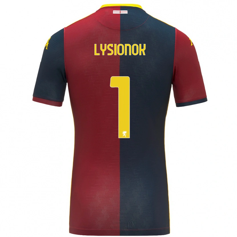 Danxen Damen Ernestas Lysionok #1 Rot Königsblau Heimtrikot Trikot 2025/26 T-Shirt Österreich