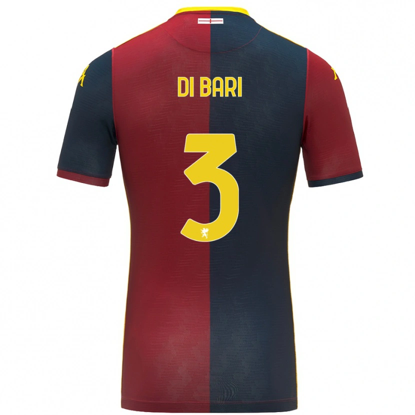 Danxen Damen Martina Di Bari #3 Rot Königsblau Heimtrikot Trikot 2025/26 T-Shirt Österreich