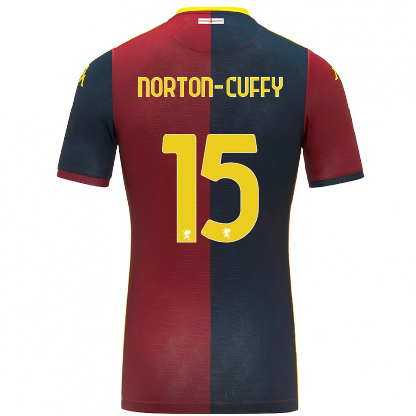 Danxen Damen Brooke Norton-Cuffy #15 Rot Königsblau Heimtrikot Trikot 2025/26 T-Shirt Österreich