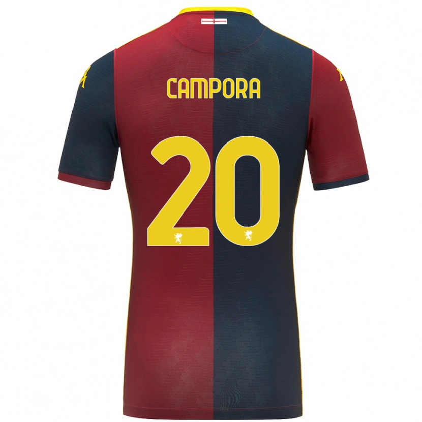 Danxen Damen Alice Campora #20 Rot Königsblau Heimtrikot Trikot 2025/26 T-Shirt Österreich