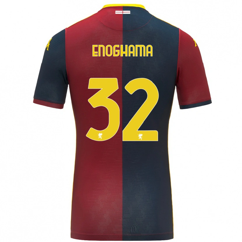 Danxen Damen Isaac Enoghama #32 Rot Königsblau Heimtrikot Trikot 2025/26 T-Shirt Österreich