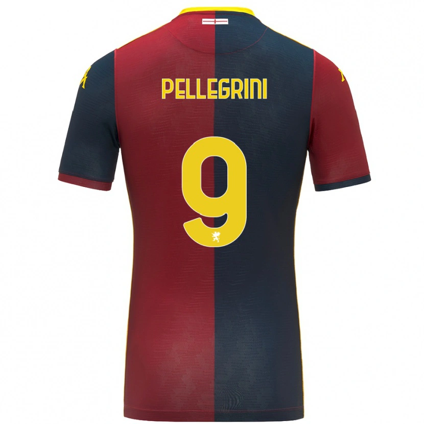 Danxen Damen Fernando Pellegrini #9 Rot Königsblau Heimtrikot Trikot 2025/26 T-Shirt Österreich