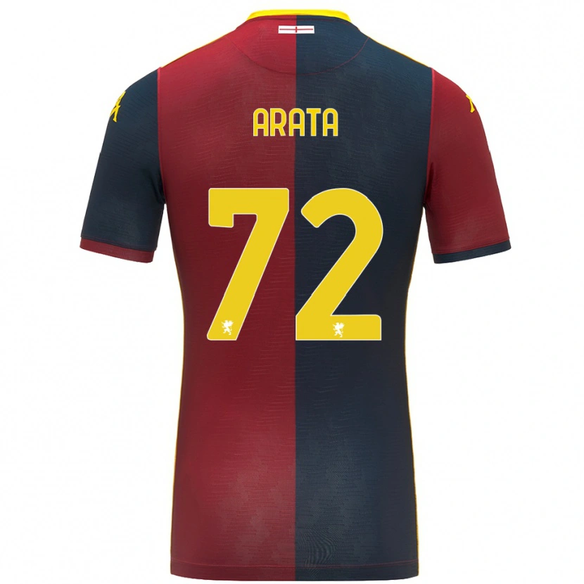 Danxen Damen Stefano Arata #72 Rot Königsblau Heimtrikot Trikot 2025/26 T-Shirt Österreich