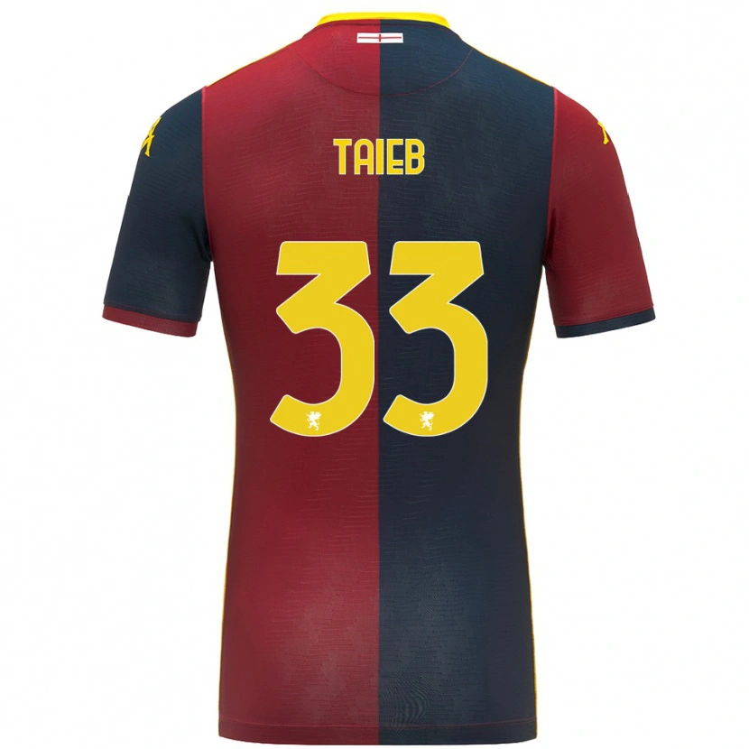 Danxen Damen Chad Taieb #33 Rot Königsblau Heimtrikot Trikot 2025/26 T-Shirt Österreich