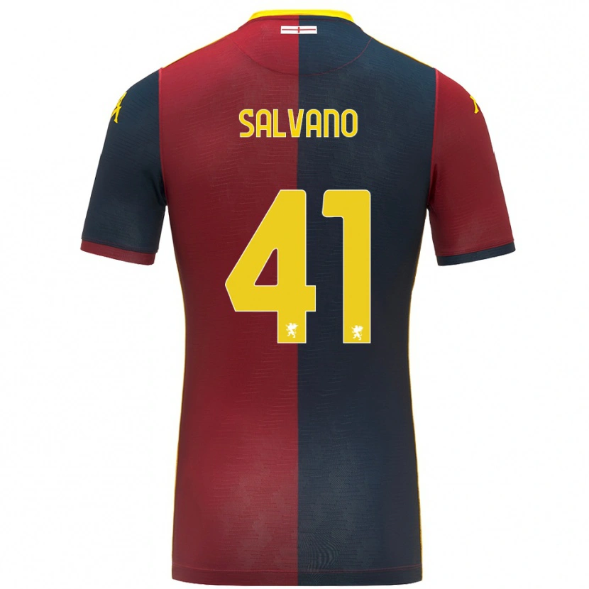 Danxen Damen Daniele Salvano #41 Rot Königsblau Heimtrikot Trikot 2025/26 T-Shirt Österreich