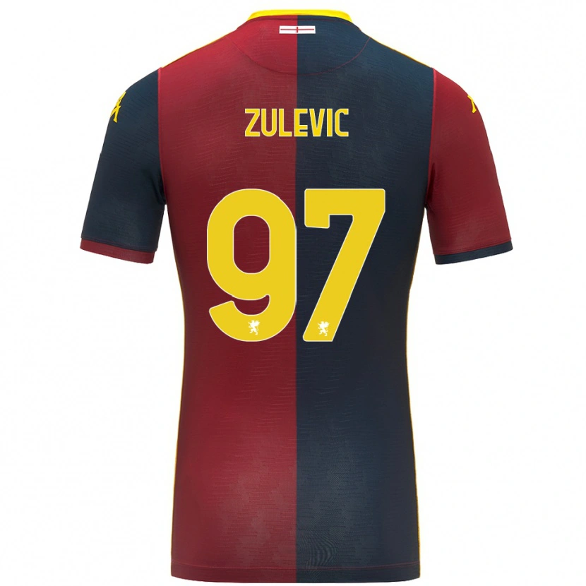 Danxen Damen Adam Zulevic #97 Rot Königsblau Heimtrikot Trikot 2025/26 T-Shirt Österreich