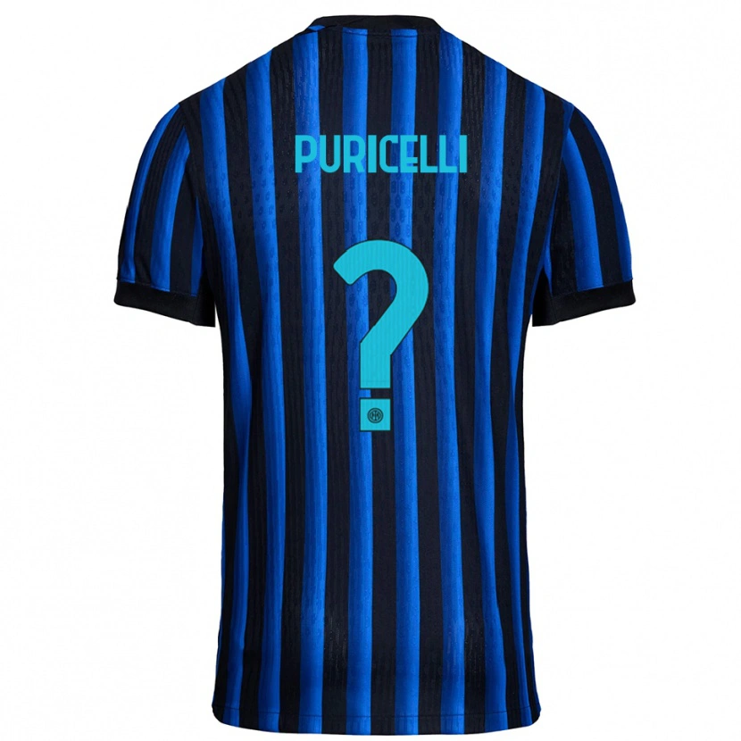 Danxen Damen Lorenzo Puricelli #0 Schwarz Blau Heimtrikot Trikot 2025/26 T-Shirt Österreich