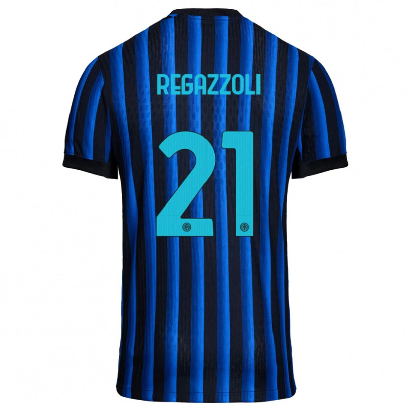 Danxen Damen Alice Regazzoli #21 Schwarz Blau Heimtrikot Trikot 2025/26 T-Shirt Österreich