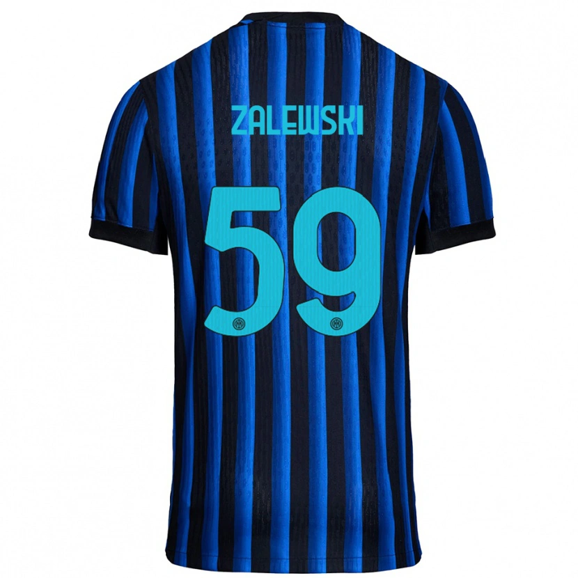 Danxen Damen Nicola Zalewski #59 Schwarz Blau Heimtrikot Trikot 2025/26 T-Shirt Österreich