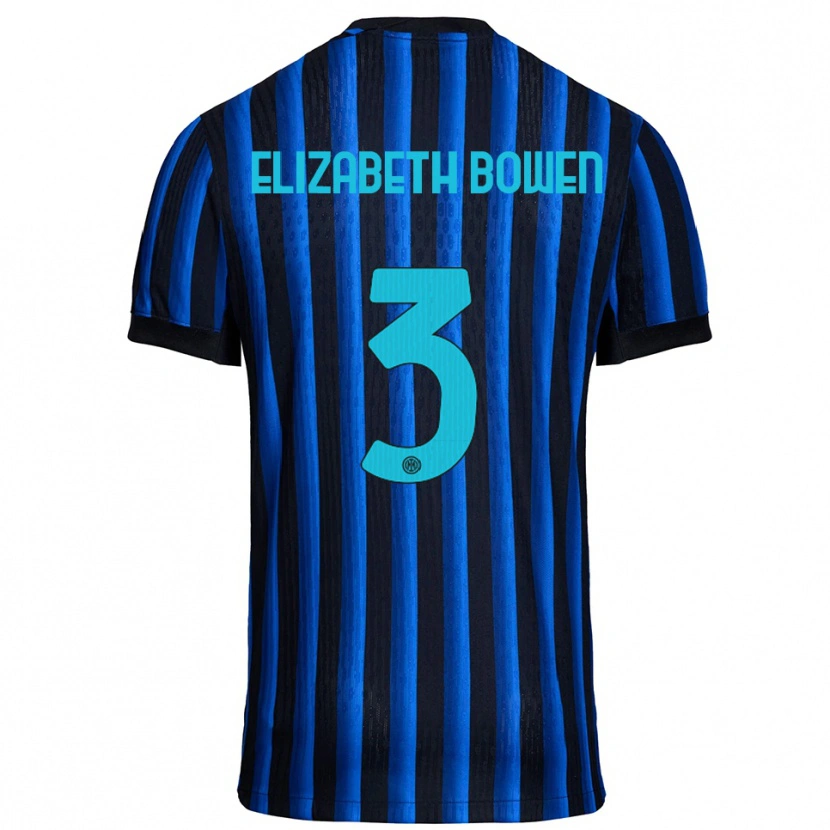 Danxen Damen Kate Elizabeth Bowen #3 Schwarz Blau Heimtrikot Trikot 2025/26 T-Shirt Österreich