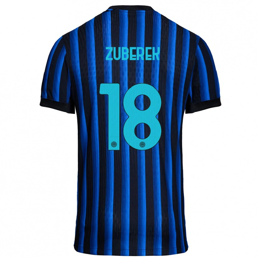 Danxen Damen Jan Zuberek #18 Schwarz Blau Heimtrikot Trikot 2025/26 T-Shirt Österreich