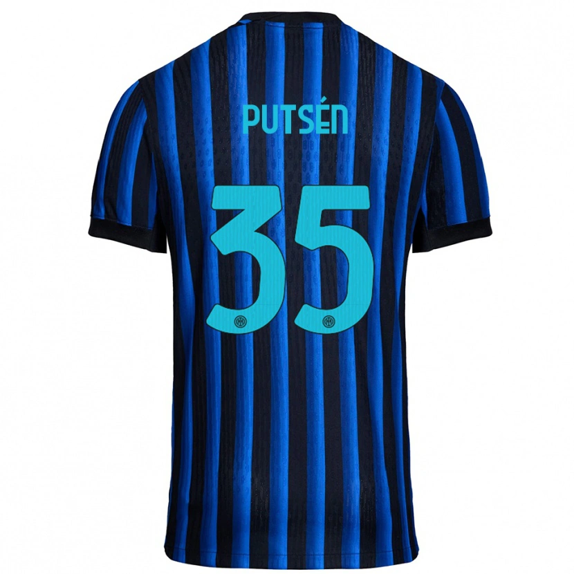 Danxen Damen Dino Putsén #35 Schwarz Blau Heimtrikot Trikot 2025/26 T-Shirt Österreich