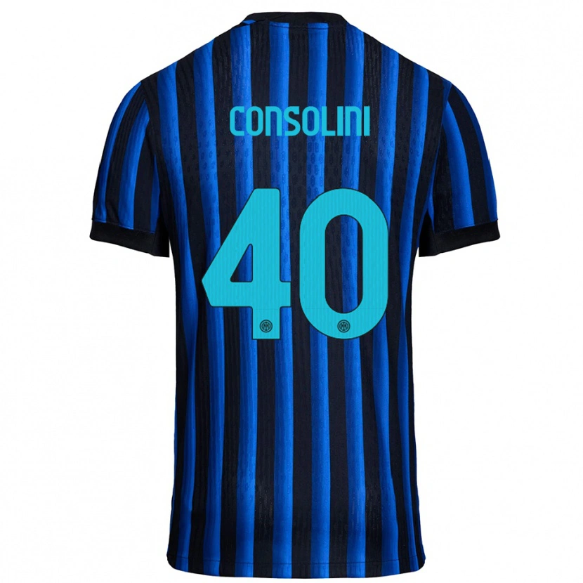 Danxen Damen Lidia Consolini #40 Schwarz Blau Heimtrikot Trikot 2025/26 T-Shirt Österreich