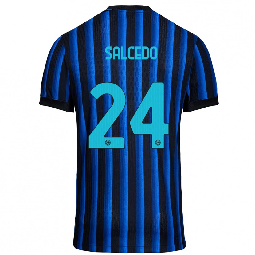 Danxen Damen Eddie Salcedo #24 Schwarz Blau Heimtrikot Trikot 2025/26 T-Shirt Österreich
