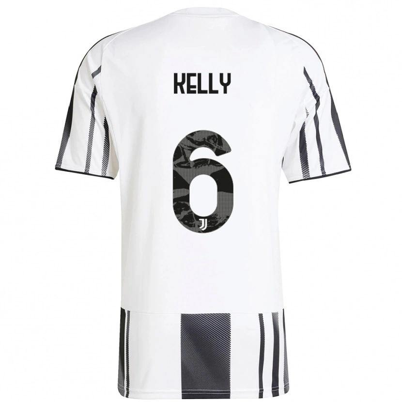 Danxen Damen Lloyd Kelly #6 Weiß Schwarz Heimtrikot Trikot 2025/26 T-Shirt Österreich