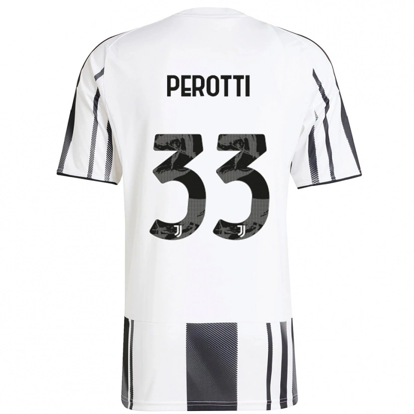 Danxen Damen Clemente Perotti #33 Weiß Schwarz Heimtrikot Trikot 2025/26 T-Shirt Österreich