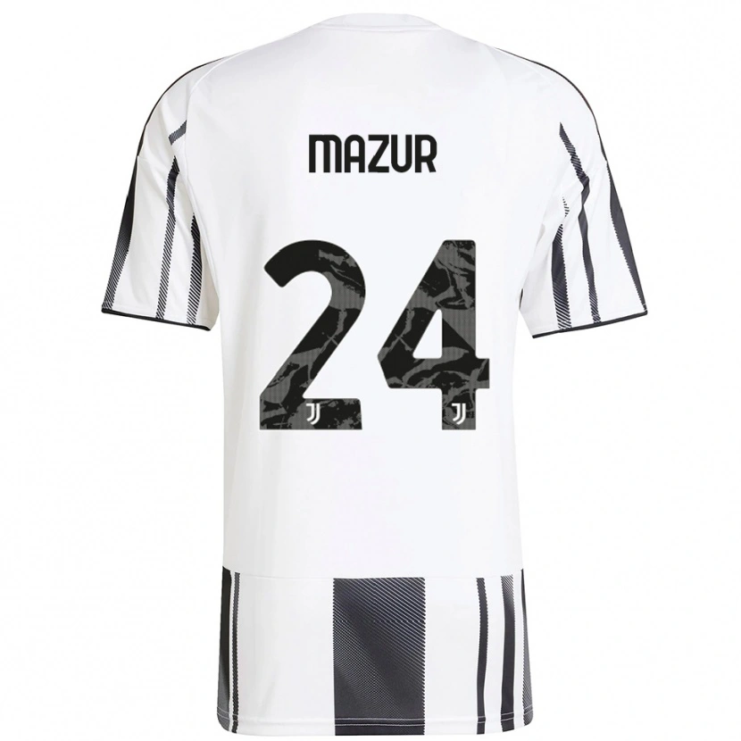 Danxen Damen Patryk Mazur #24 Weiß Schwarz Heimtrikot Trikot 2025/26 T-Shirt Österreich