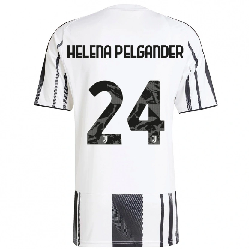 Danxen Damen Elsa Helena Pelgander #24 Weiß Schwarz Heimtrikot Trikot 2025/26 T-Shirt Österreich