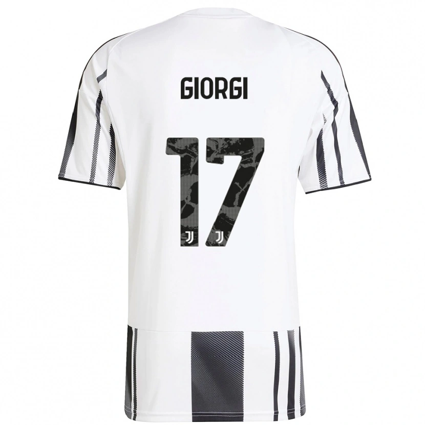 Danxen Damen Lorenzo Giorgi #17 Weiß Schwarz Heimtrikot Trikot 2025/26 T-Shirt Österreich