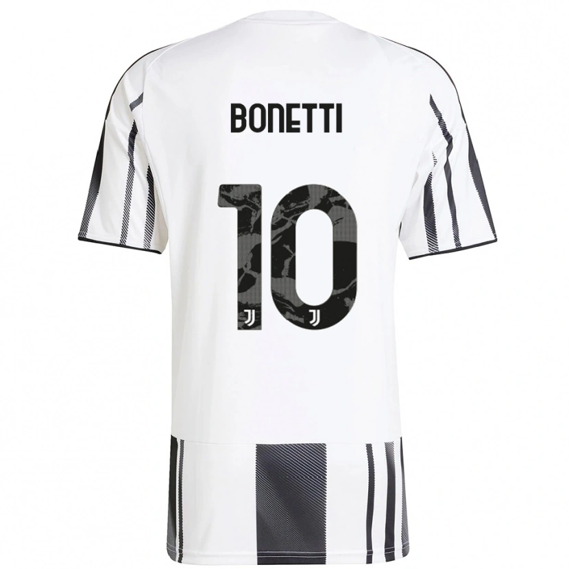 Danxen Damen Andrea Bonetti #10 Weiß Schwarz Heimtrikot Trikot 2025/26 T-Shirt Österreich