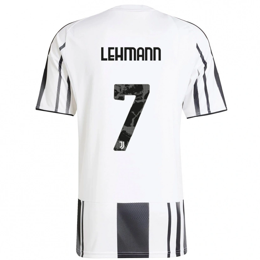 Danxen Damen Alisha Lehmann #7 Weiß Schwarz Heimtrikot Trikot 2025/26 T-Shirt Österreich